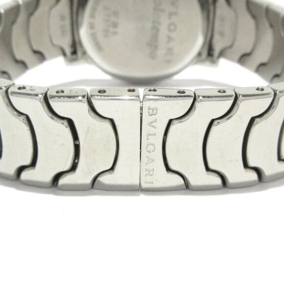 Auth BVLGARI Solotempo ST29S D***** Silver Unisex Wrist Watch - Picture 5 of 11